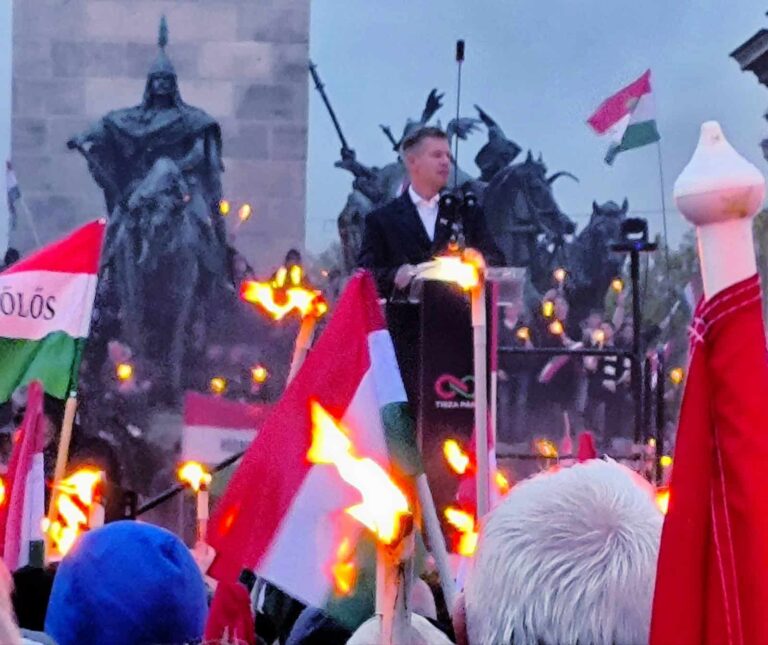 Magyar Péter: november 5-én indul az út a győzelembe